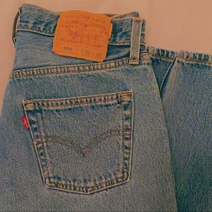 VINTAGE LEVI 501 BLUE JEANS 30X30